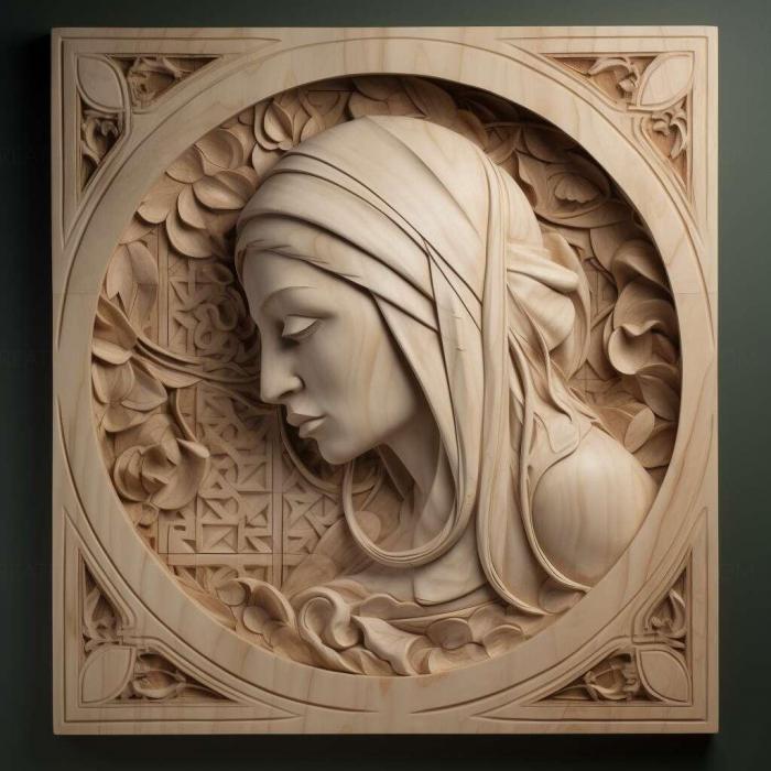 نموذج ثلاثي الأبعاد لآلة CNC 3D Art 